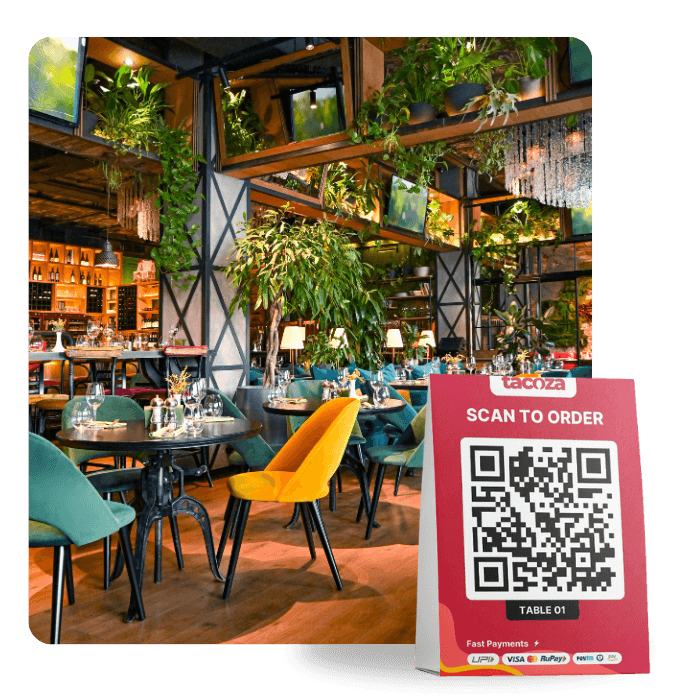 QR on Table